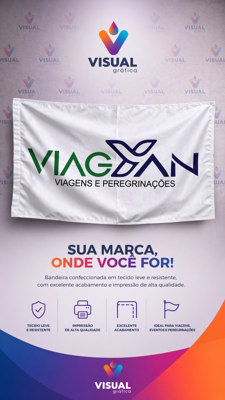 Bandeiras personalizadas