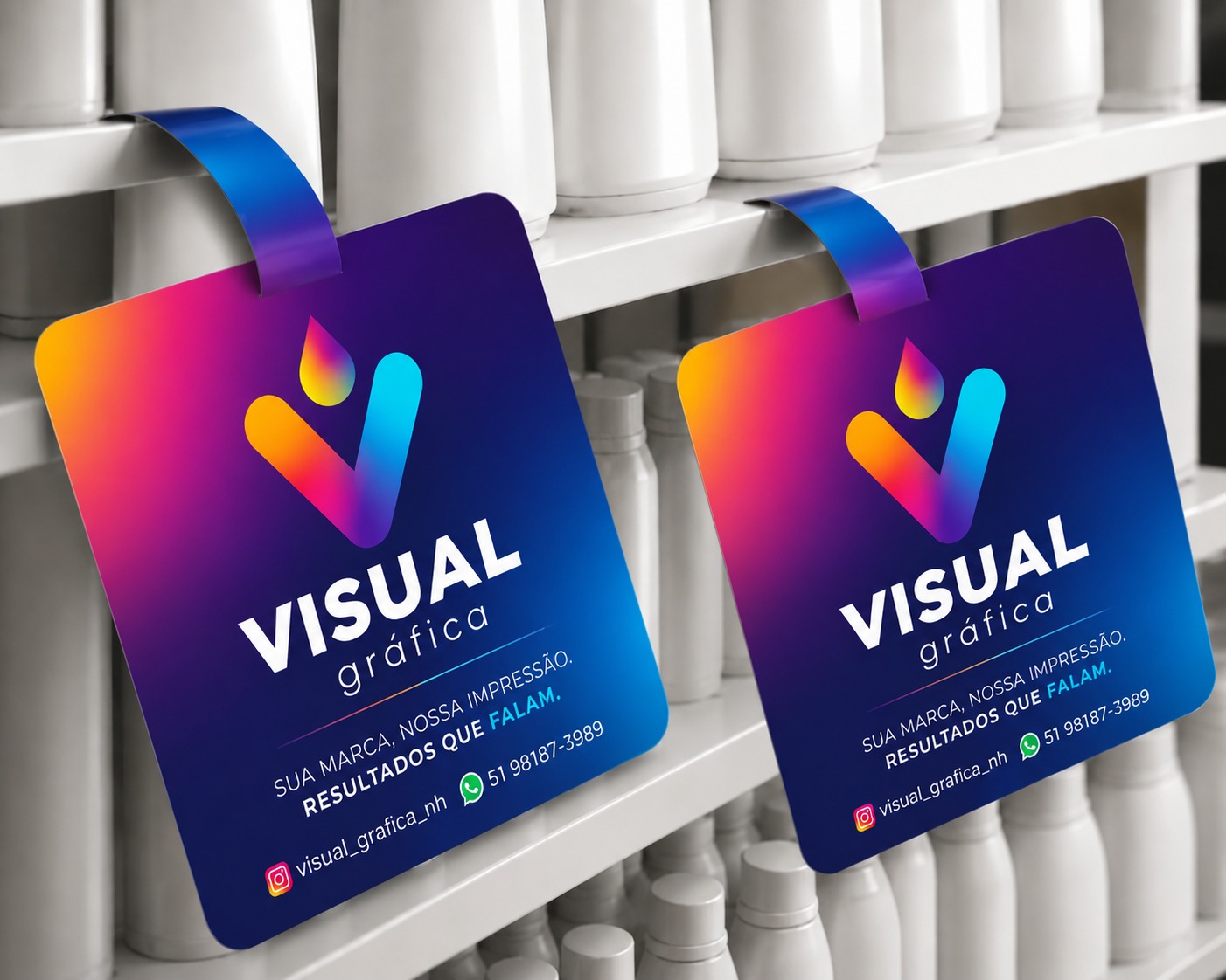 Wobblers personalizados para PDV